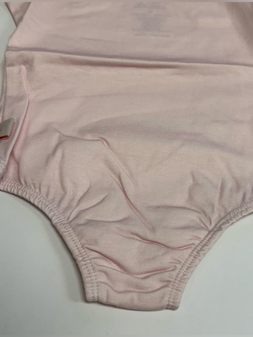 Omi Jo Mauve Morn Leotard Light Pink Dark Trim Cap Short Sleeve Girls 3T WDW NWT - Picture 5 of 9